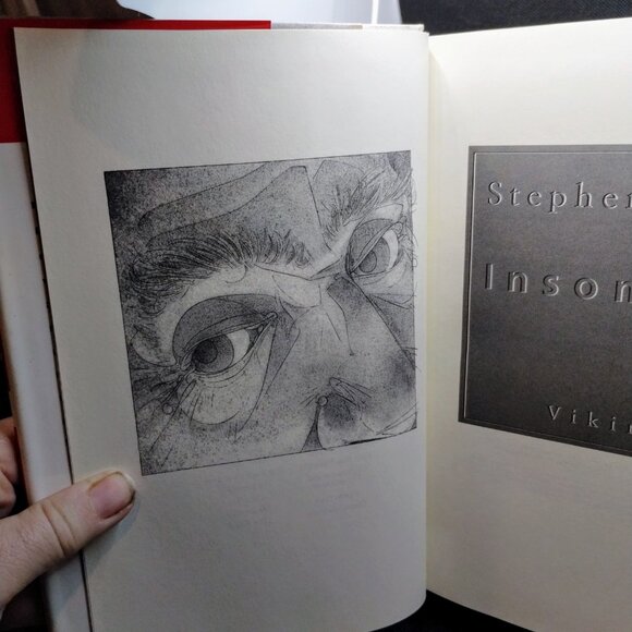 True 1st Print Stephen King Insomnia 1st Ed Hardcover Book - Picture 4 of 6